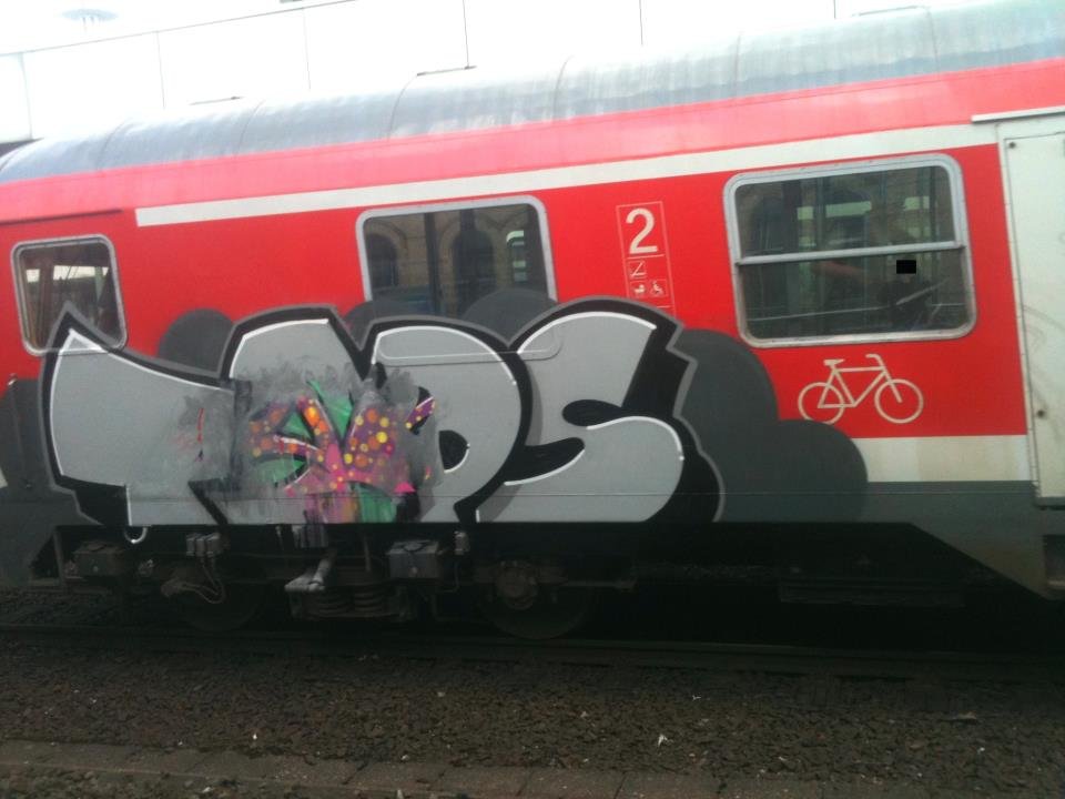 Graffiti Train - Photo by Schmierfink030 - Taps