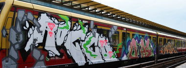 Graffiti Train - Photo by Schmierfink030 - Rocco
