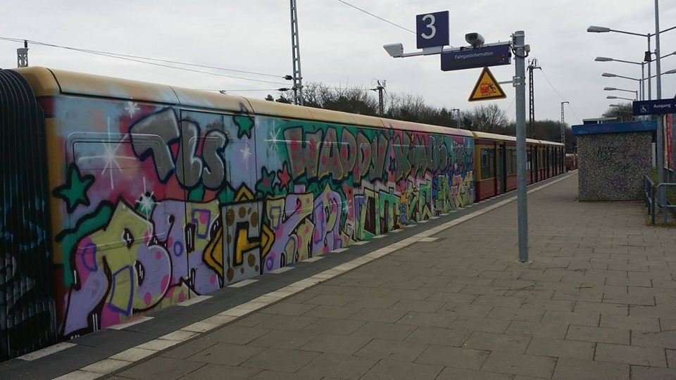 Graffiti Train - Photo by Schmierfink030 - tls