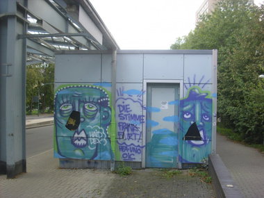 Graffiti Bombing - Photo by Schmierfink030 - ffo