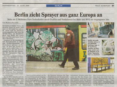 Graffiti Artwork in Berlin - Photo by Schmierfink030 - berlin