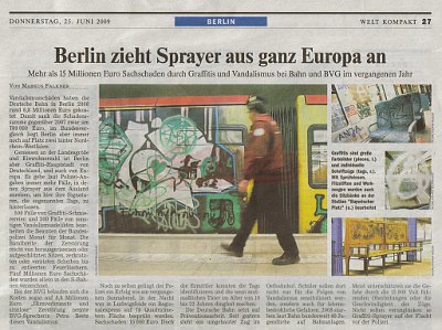 Graffiti Artwork in Berlin - Photo by Schmierfink030 - berlin