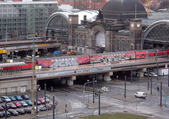 Graffiti Train in Dresden - Photo by Schmierfink030 - ACAB, GRS