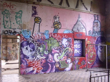 Graffiti Wall in Berlin - Photo by Schmierfink030 - ?
