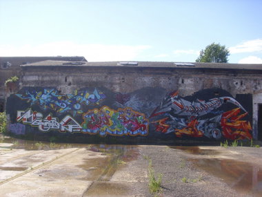 Graffiti Wall in Berlin - Photo by Schmierfink030 - raw
