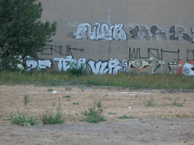 Graffiti Bombing in Berlin - Photo by Schmierfink030 - fiso, mrx, 2f