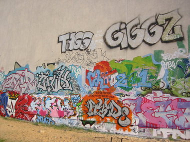 Graffiti Bombing - Photo by Schmierfink030