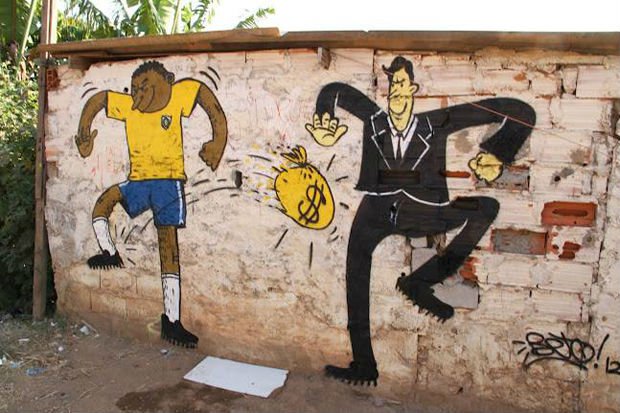 Graffiti Wall - Photo by Schmierfink030 - fuck, fifa