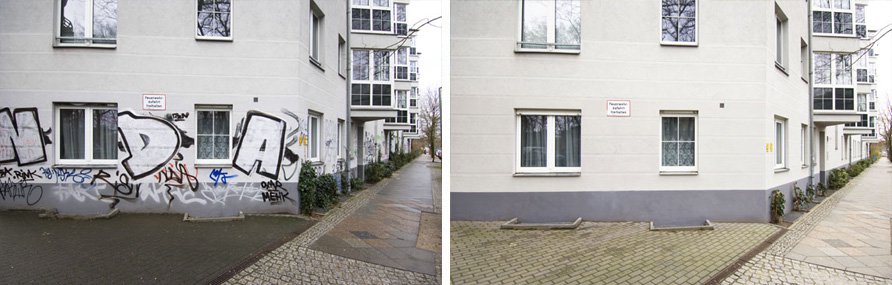 Graffiti Bombing in Berlin - Photo by Schmierfink030 - nda