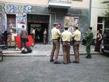 Graffiti Bombing - Photo by Schmierfink030 - kelle