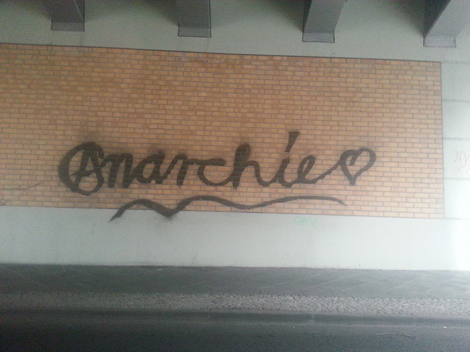 Graffiti Artwork - Photo by Schmierfink030 - anarchie