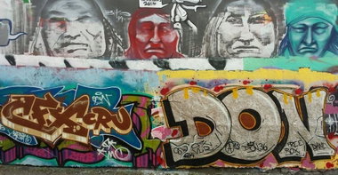Graffiti Wall in Berlin - Photo by Schmierfink030 - cfx, don