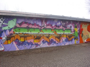 Graffiti Wall - Photo by Schmierfink030