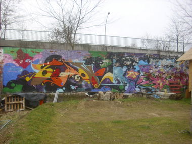 Graffiti Wall in Berlin - Photo by Schmierfink030