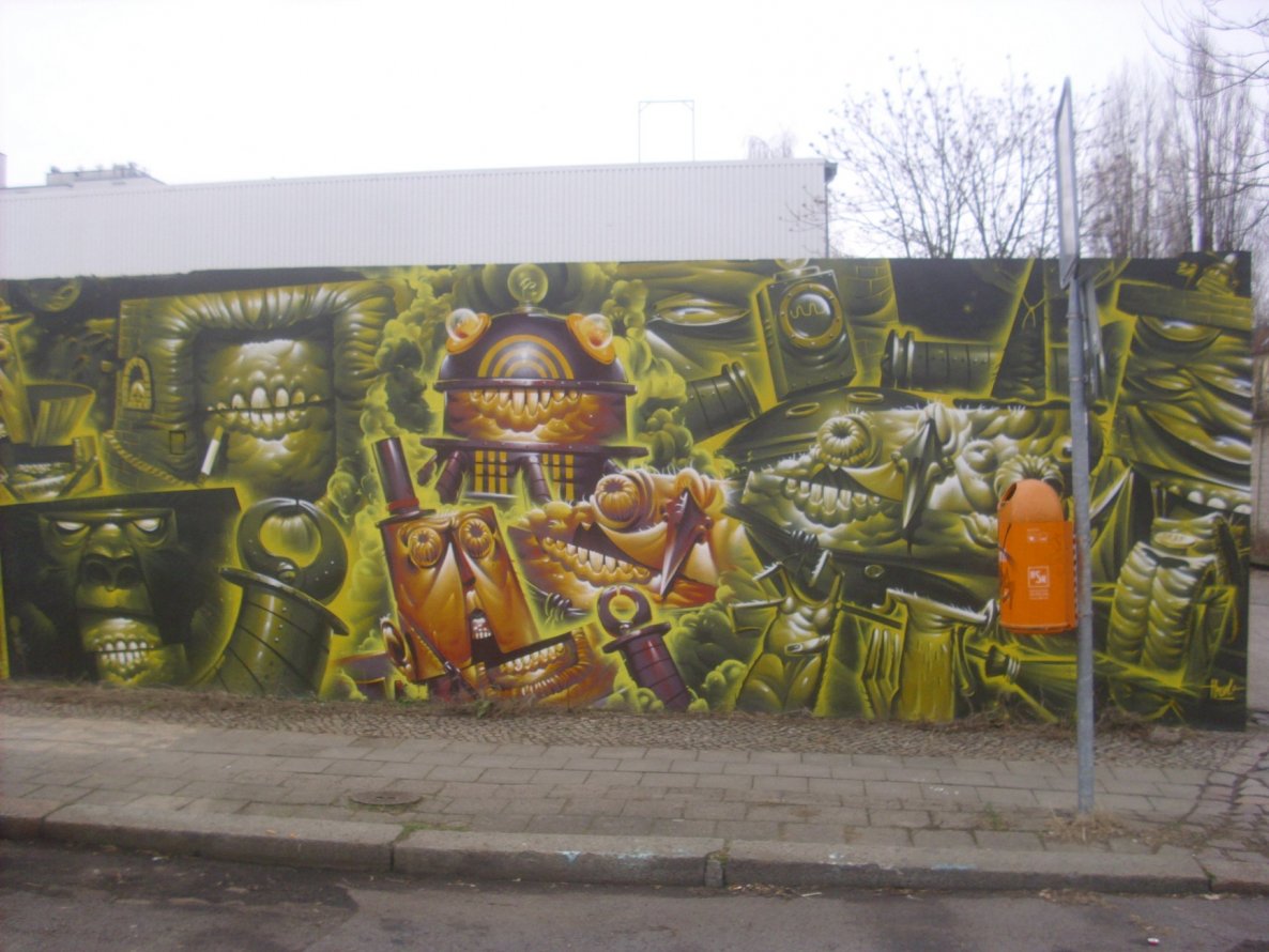 Graffiti Wall in Berlin - Photo by Schmierfink030