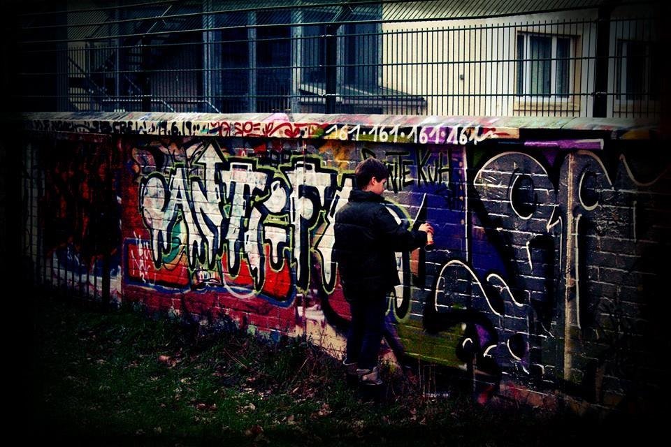 Graffiti Wall in Berlin - Photo by Schmierfink030 - antifa