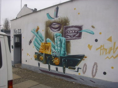 Graffiti Wall in Berlin - Photo by Schmierfink030