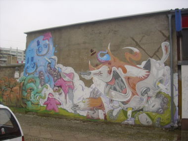 Graffiti Wall in Berlin - Photo by Schmierfink030