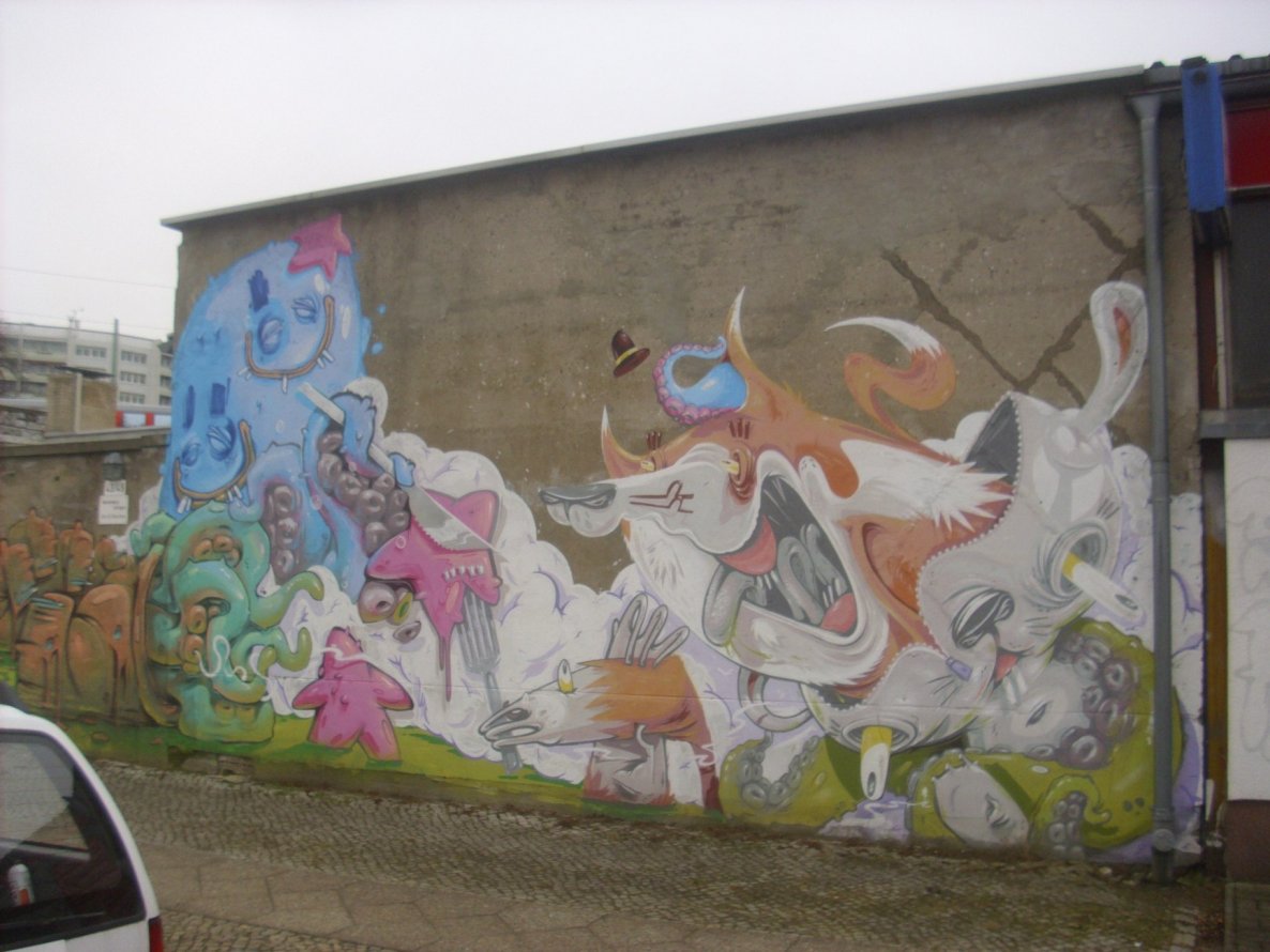 Graffiti Wall in Berlin - Photo by Schmierfink030