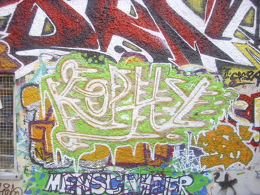 Graffiti Wall in Berlin - Photo by Schmierfink030 - kophy