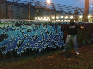 Graffiti Wall - Photo by Schmierfink030 - roks, dkm, art