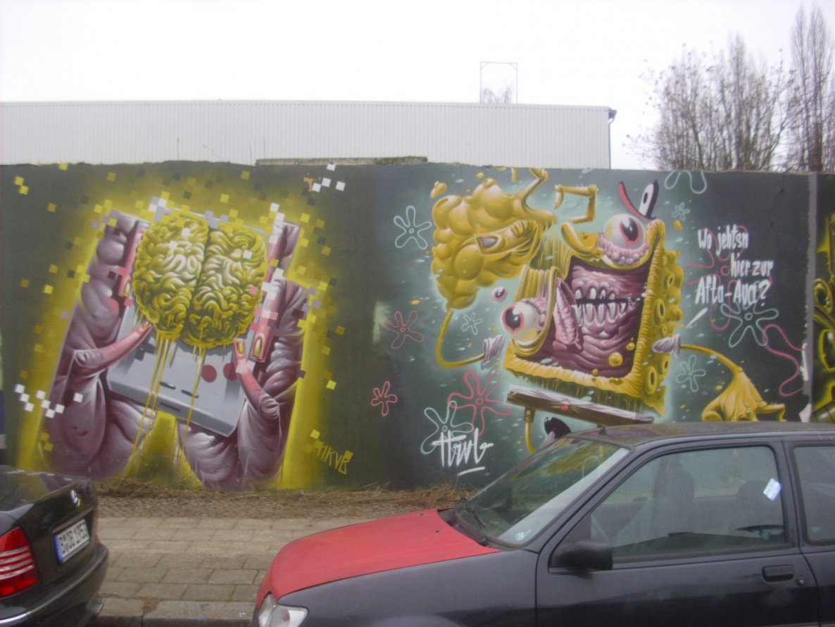 Graffiti Wall in Berlin - Photo by Schmierfink030