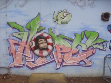 Graffiti Wall - Photo by Schmierfink030 - hope