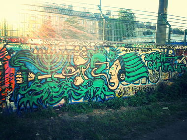 Graffiti Wall in Berlin - Photo by Schmierfink030 - wiso (2015)