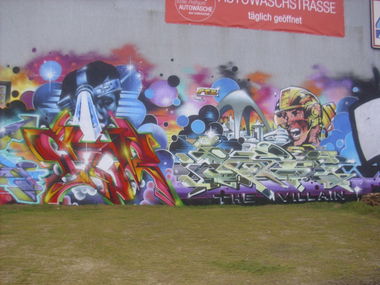 Graffiti Wall in Berlin - Photo by Schmierfink030