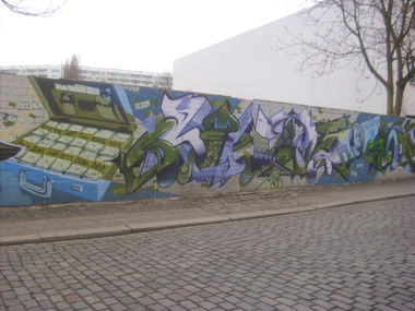 Graffiti Wall in Berlin - Photo by Schmierfink030
