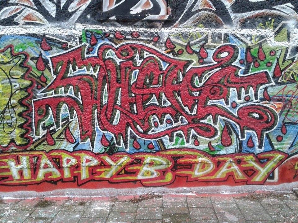 Graffiti Wall in Berlin - Photo by Schmierfink030 - soiche