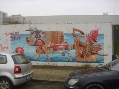 Graffiti Wall in Berlin - Photo by Schmierfink030