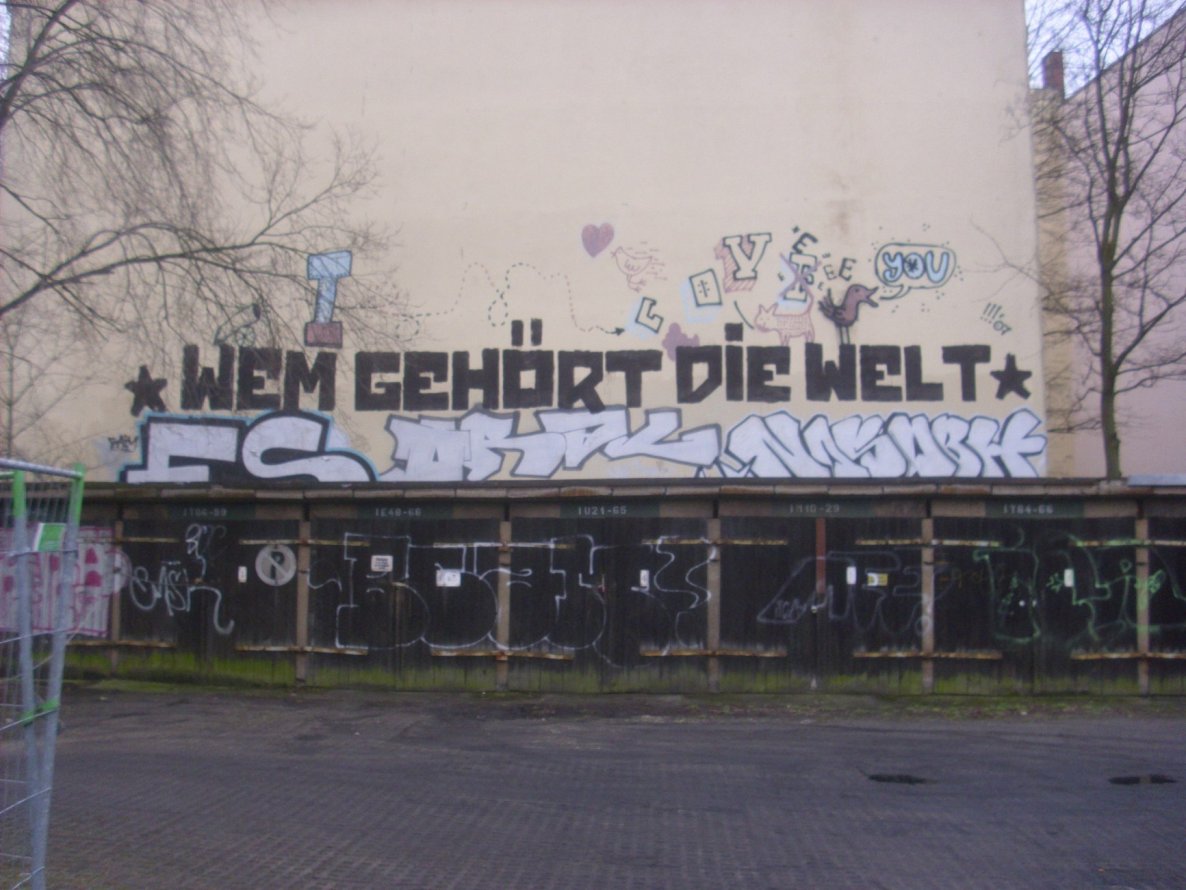 Graffiti Wall - Photo by Schmierfink030 - wem, gehört, die