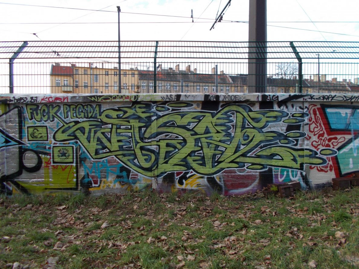 Graffiti Wall - Photo by Schmierfink030 - wiso