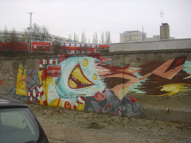 Graffiti Wall in Berlin - Photo by Schmierfink030