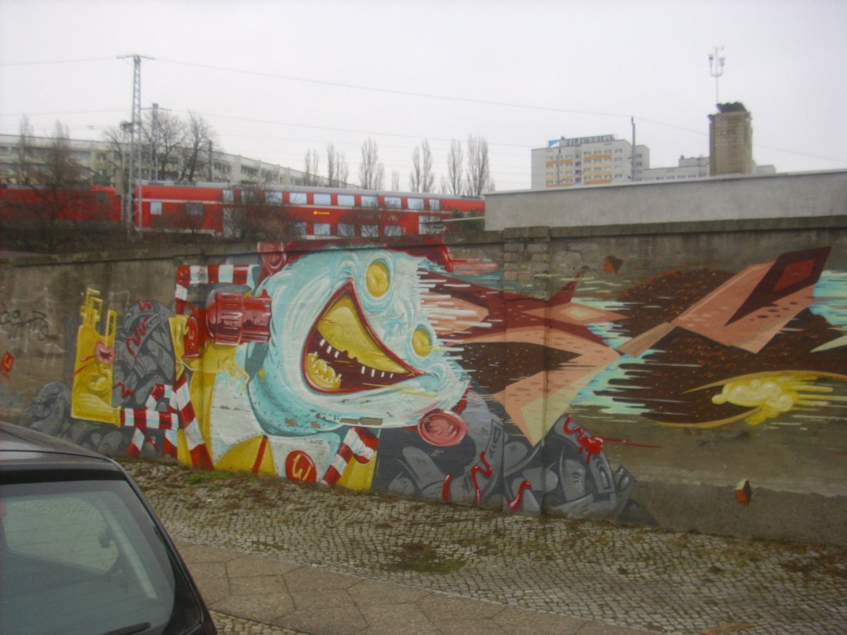 Graffiti Wall in Berlin - Photo by Schmierfink030