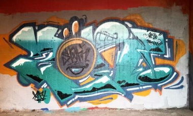 Graffiti Wall in Algerien - Photo by Schmutzfink - ZOR, YAST, SRM