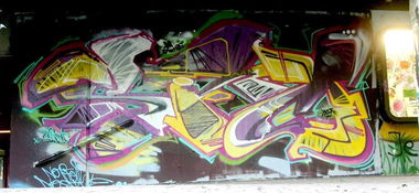 Graffiti Wall in Algerien - Photo by Schmutzfink