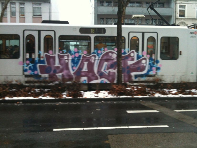 Graffiti Train in Köln - Photo by Schokofliege - HACF