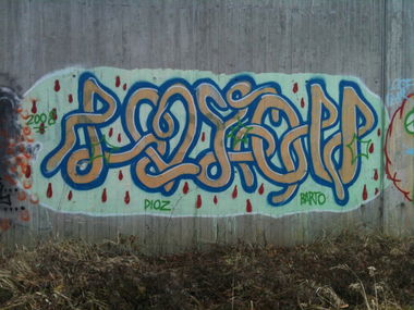 Graffiti Wall in Köln - Photo by Schokofliege