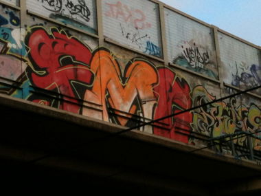 Graffiti Bombing - Photo by Schokofliege - FMC