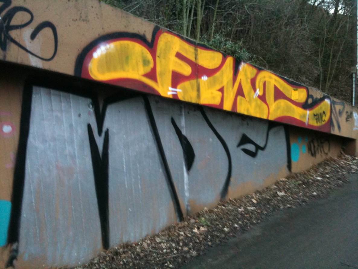 Graffiti Bombing - Photo by Schokofliege - FMC, MDE