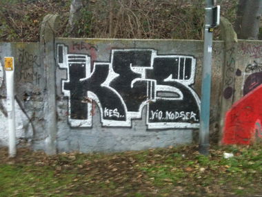 Graffiti Bombing - Photo by Schokofliege - KES