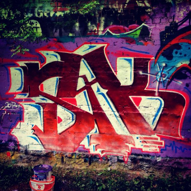 Graffiti Wall - Photo by Schokofliege - SYK