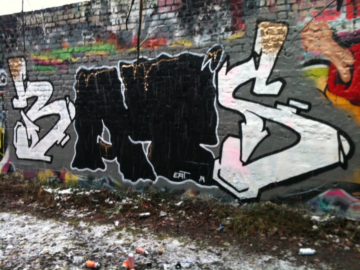 Graffiti Wall - Photo by Schokofliege - EAT`s (2014)