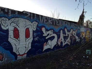 Graffiti Wall in Köln - Photo by Schokofliege - EAT`s (2015)