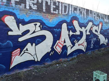 Graffiti Wall in Köln - Photo by Schokofliege - EAT´s (2015)