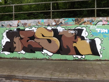 Graffiti Wall - Photo by Schreibtisch