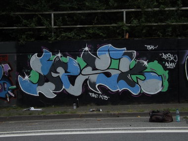 Graffiti Wall - Photo by Schreibtisch