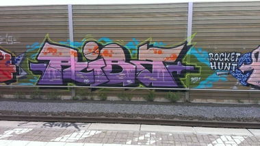 Graffiti Bombing in Bonn - Photo by SchwarzerKater - Riba, Germany, Bonn (2012)